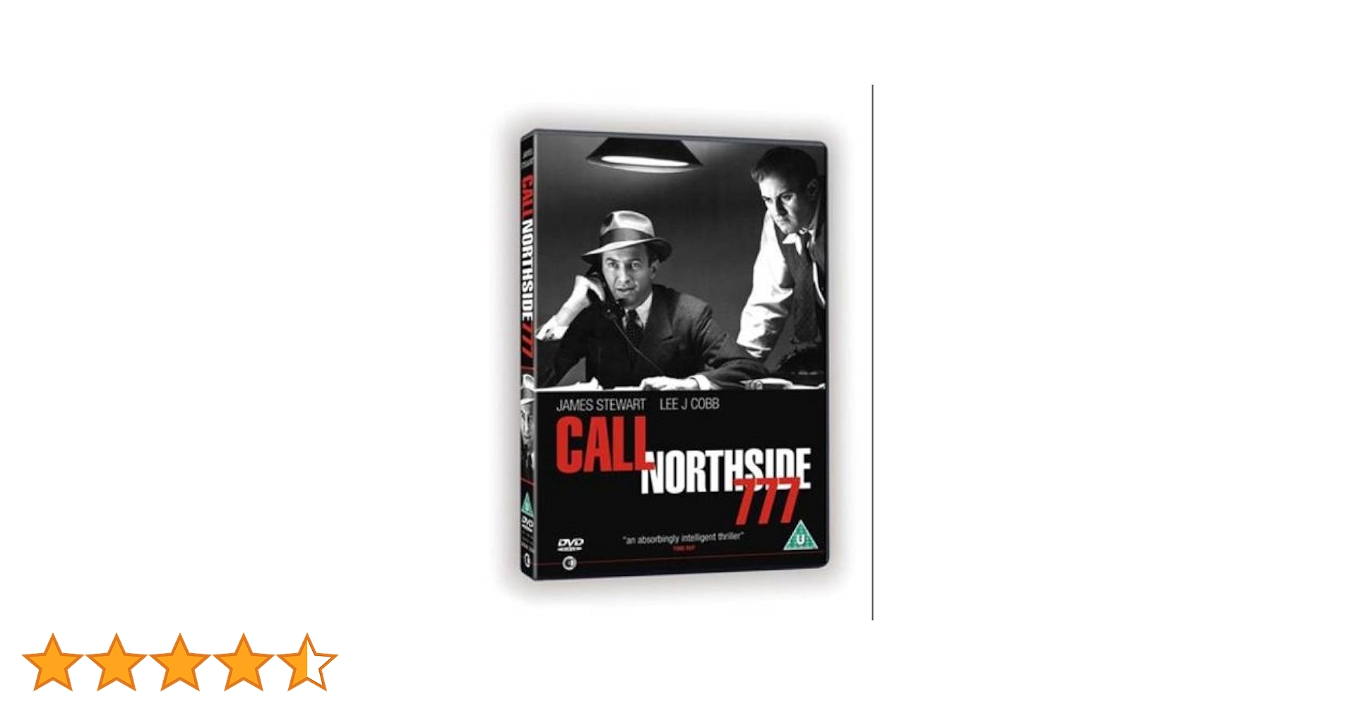 Call Northside 777 [DVD]: Amazon.co.uk: James Stewart